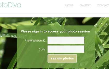 User registration web application