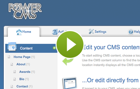 Create a content management system
